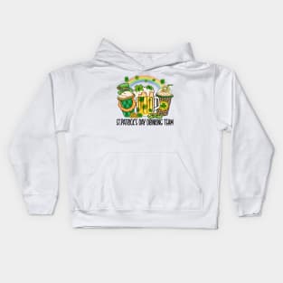 St Patrick's Day Drinking Kids Hoodie